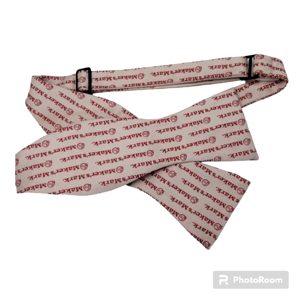 Makers Mark Whiskey Bow Tie